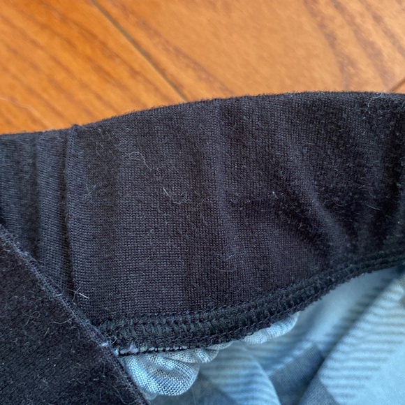 Suko Jeans unisex pyjama/sleepwear pants szM light and stretchy black/blue plaid - Picture 10 of 10